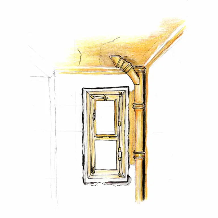Architecte d'intérieur à Versailles dessin de chantier