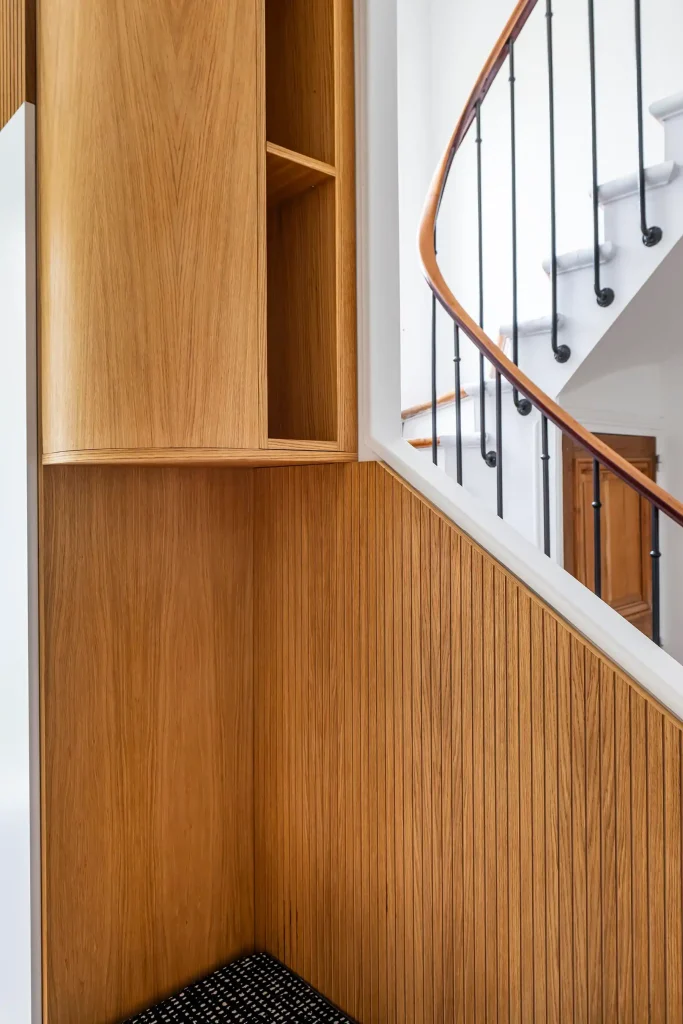 Rénovation Intérieur conception de mobilier sur mesure en bois